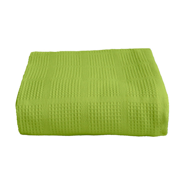 Sobrecama Piqué Verde