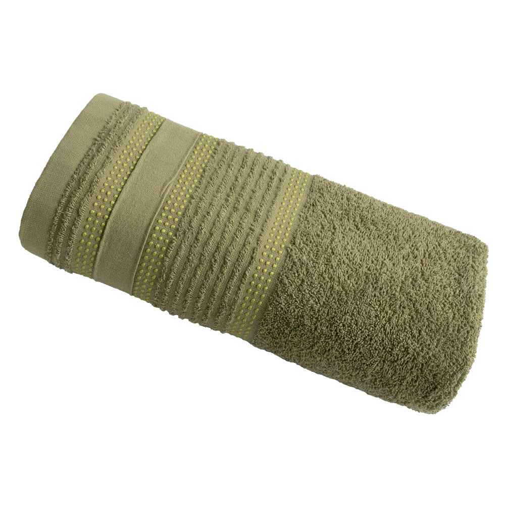 Toalla de Cuerpo Orquídea 70x140cm Verde 400gr