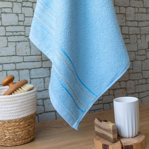 Toalla de Cuerpo Alférez 70x130cm Azul Maya 350gr