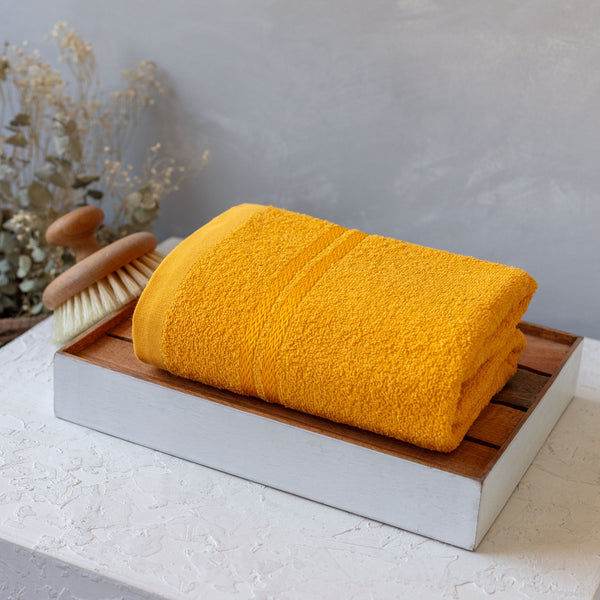 Toalla de Cuerpo Bombón 70x130cm 350gr Amarillo