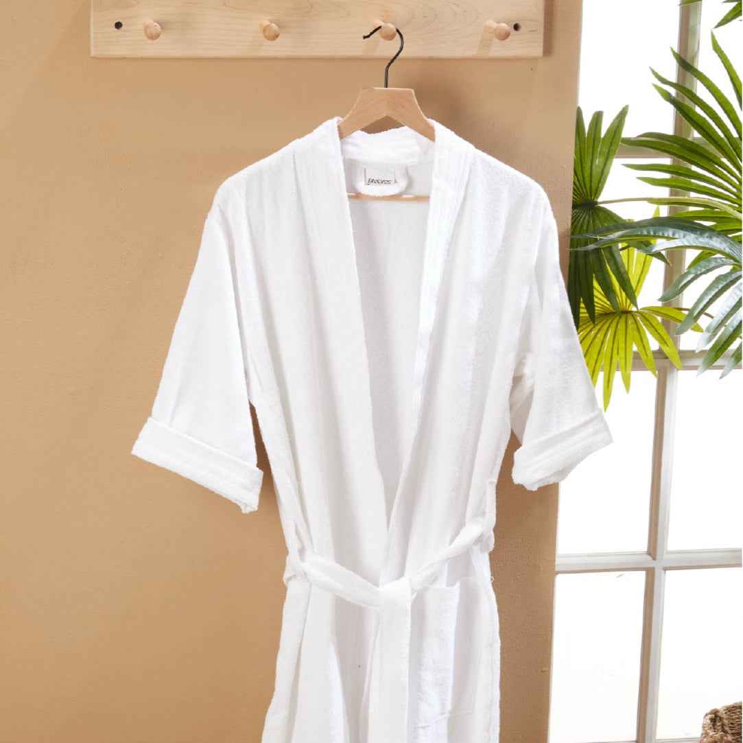 Bata Verano Masculina Blanco 320gr