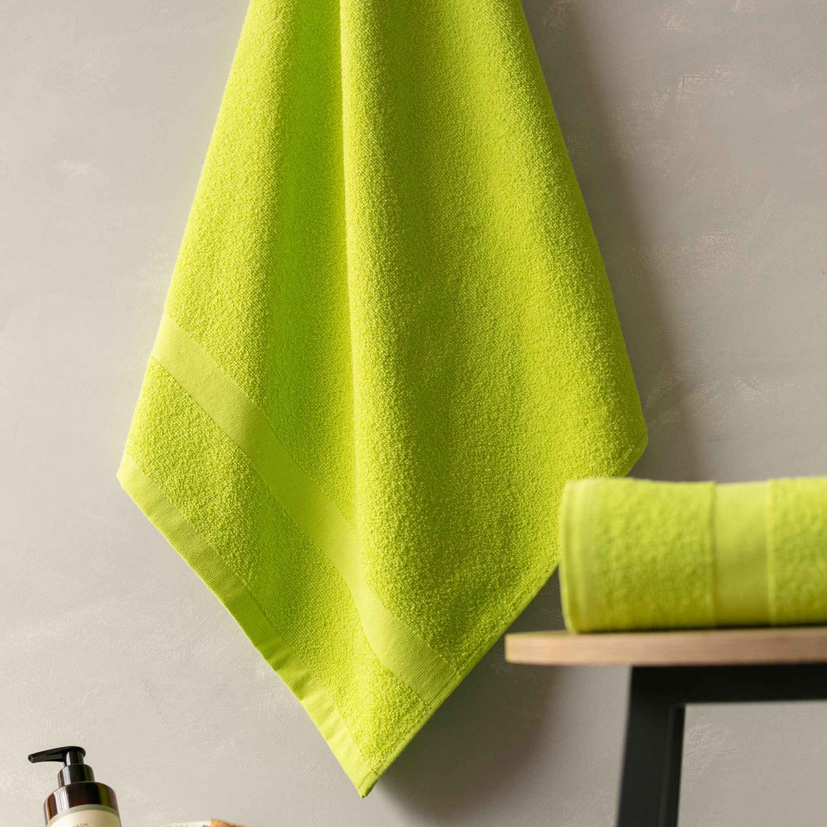 Toalla de Cuerpo Calat 70x140cm 320gr Verde Limón