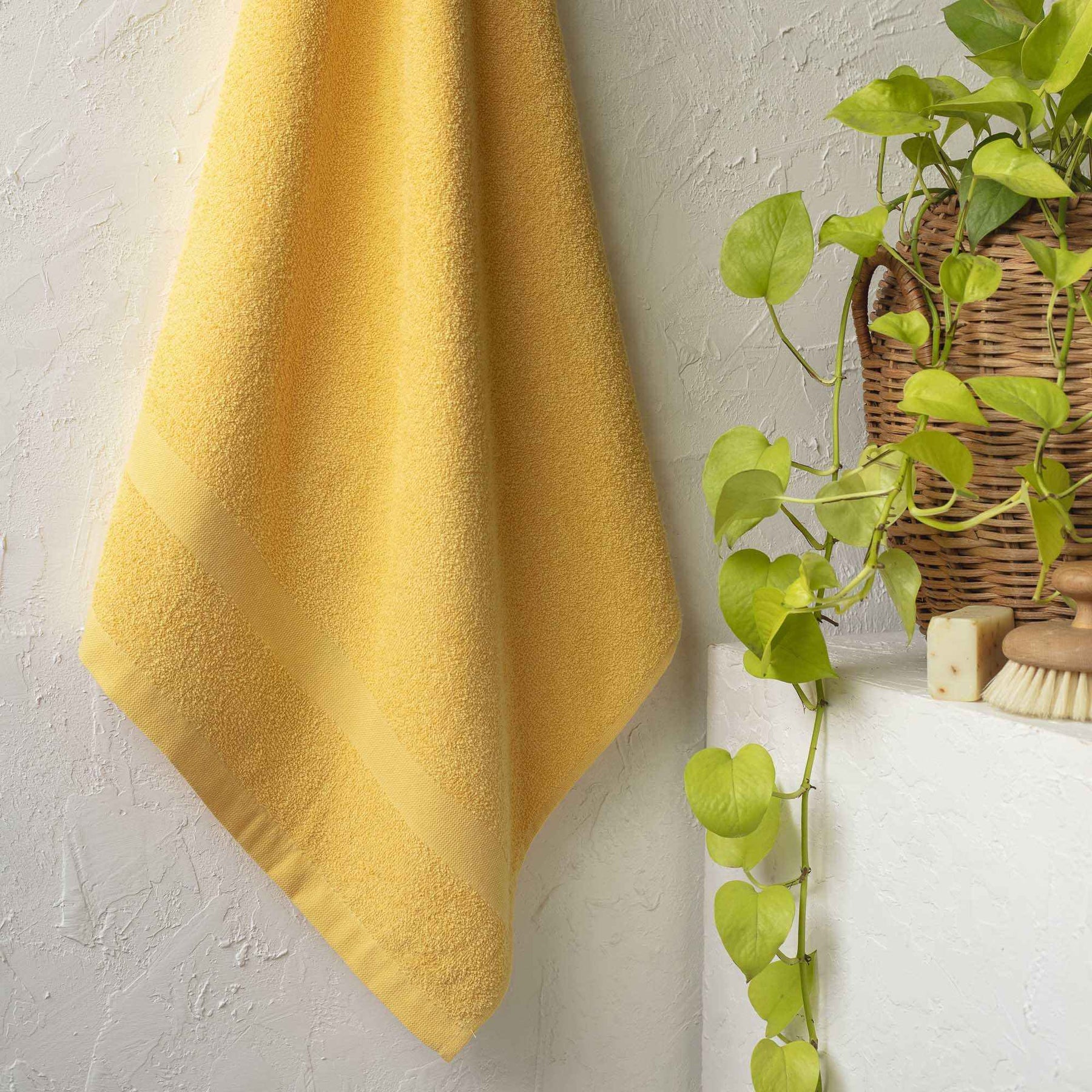Toalla de Cuerpo Calat 70x140cm 320gr Amarillo