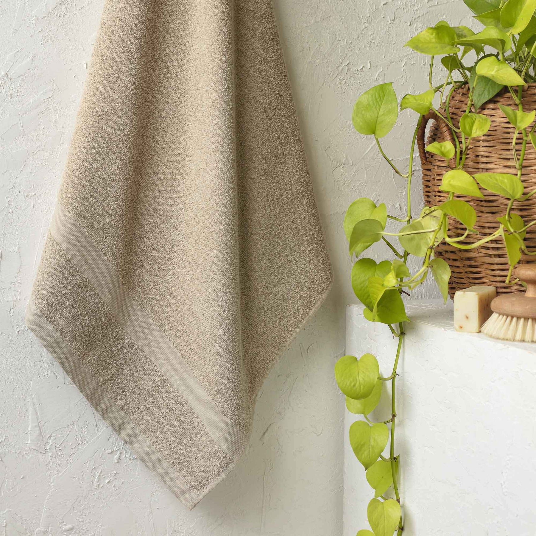 Toalla de Cuerpo Calat 70x140cm 320gr Beige