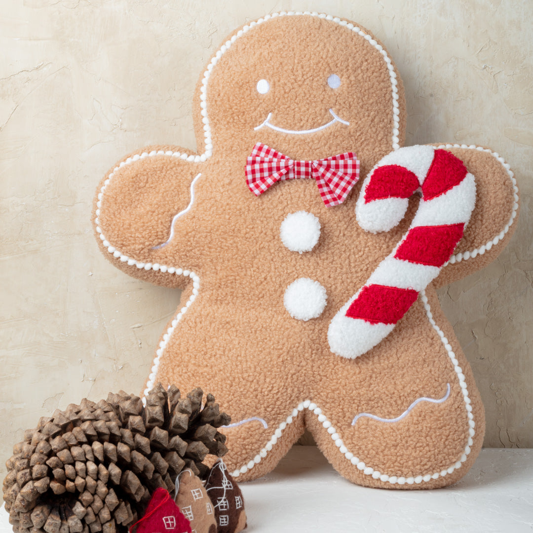 Cojín Navideño Galleta de Jengibre 40x45 cm
