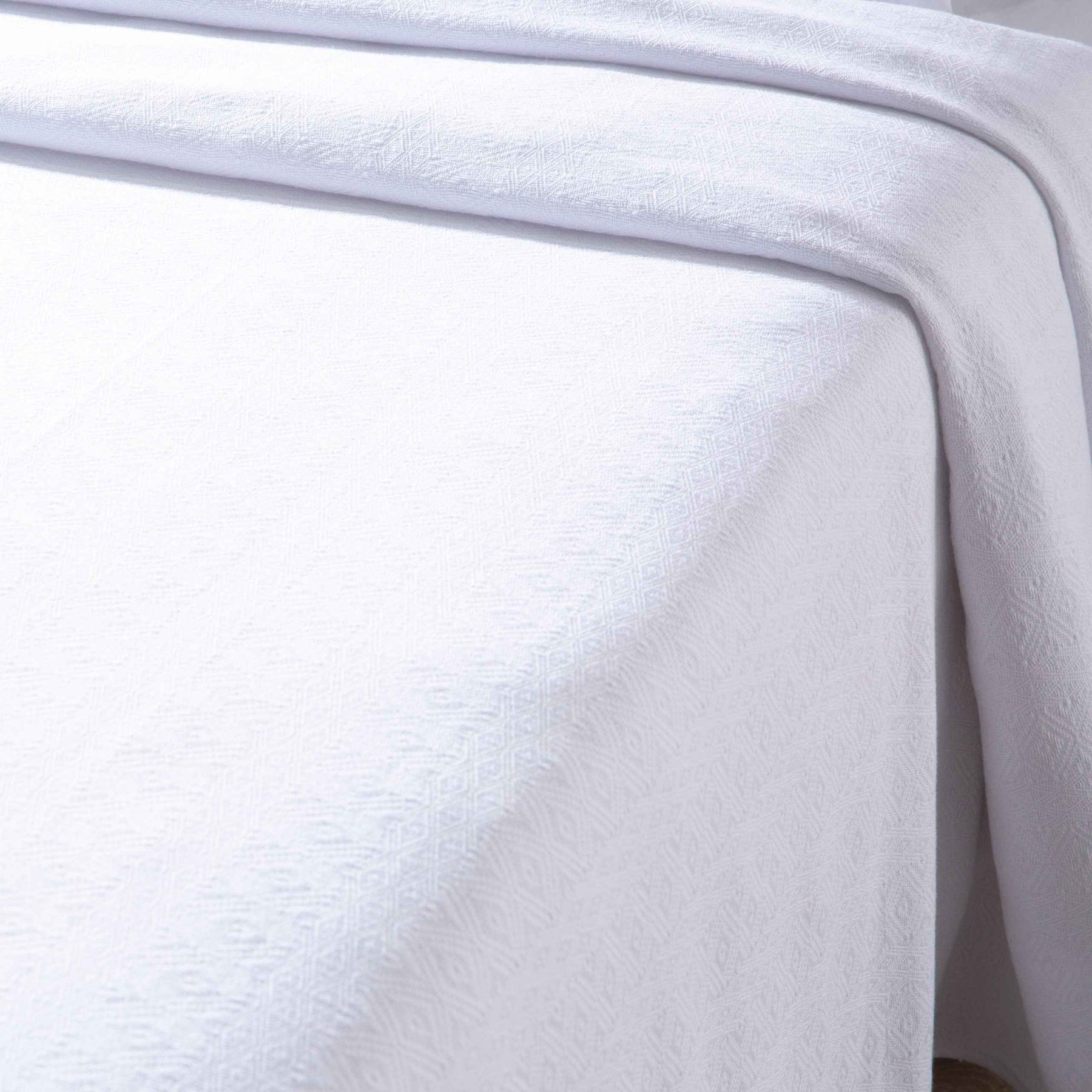 Sobrecama Nevada 160x220cm Sencillo Blanco