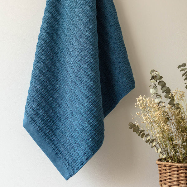 Toalla de Cuerpo Mimbre 70x140 cm 500gr Azul Hierro