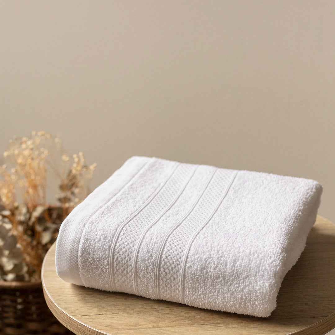 Toalla de Cuerpo Angelica 70x130cm 350gr Blanco