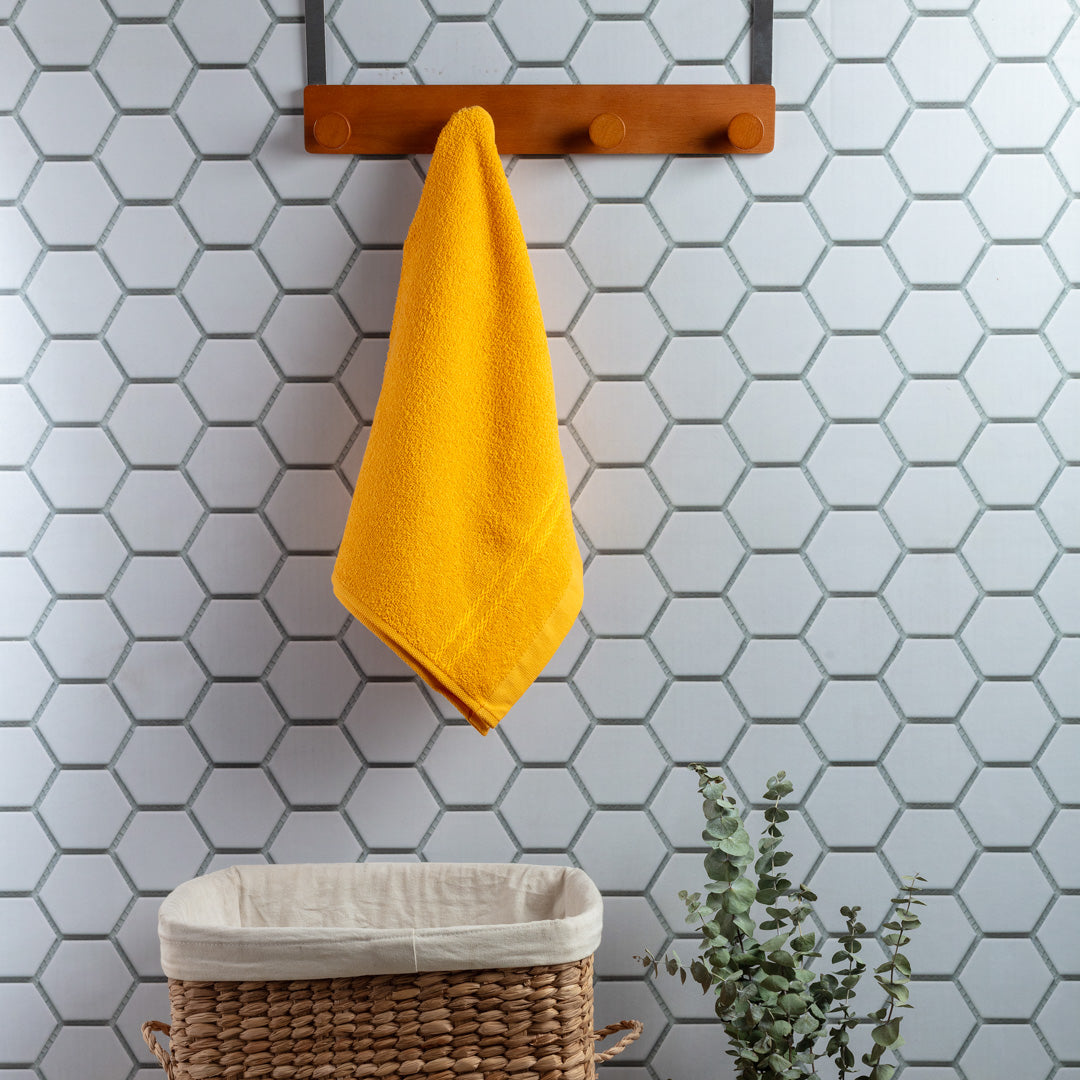 Toalla de Manos Bombón 40x65 cm 350gr Amarillo