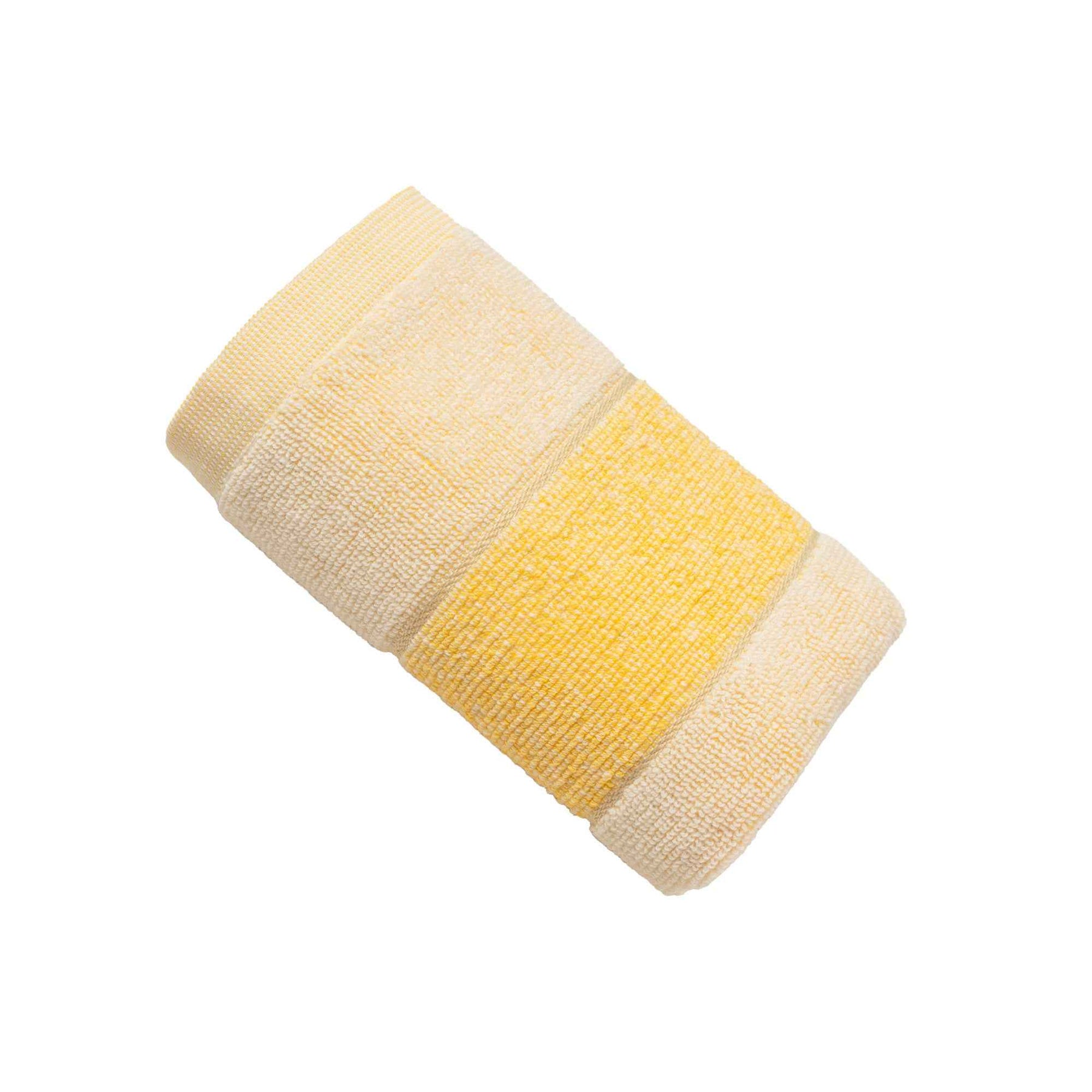 Toalla de Manos Euforia 040X070450gr  Blanco/Amarillo