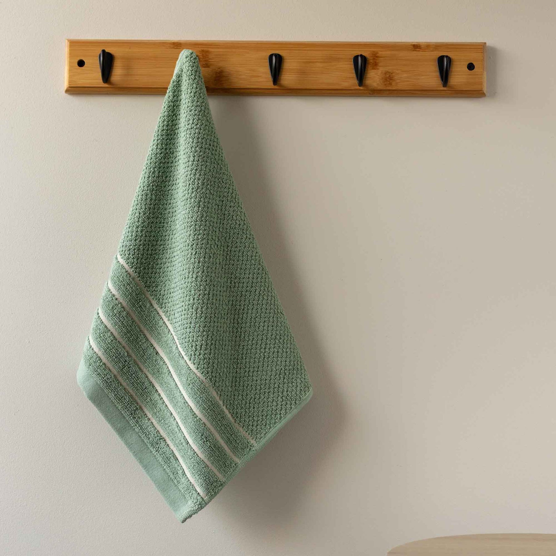 Toalla de Manos Fique 40x70cm 500gr Verde - Fatelares  | Toallas de baño y productos de hogar