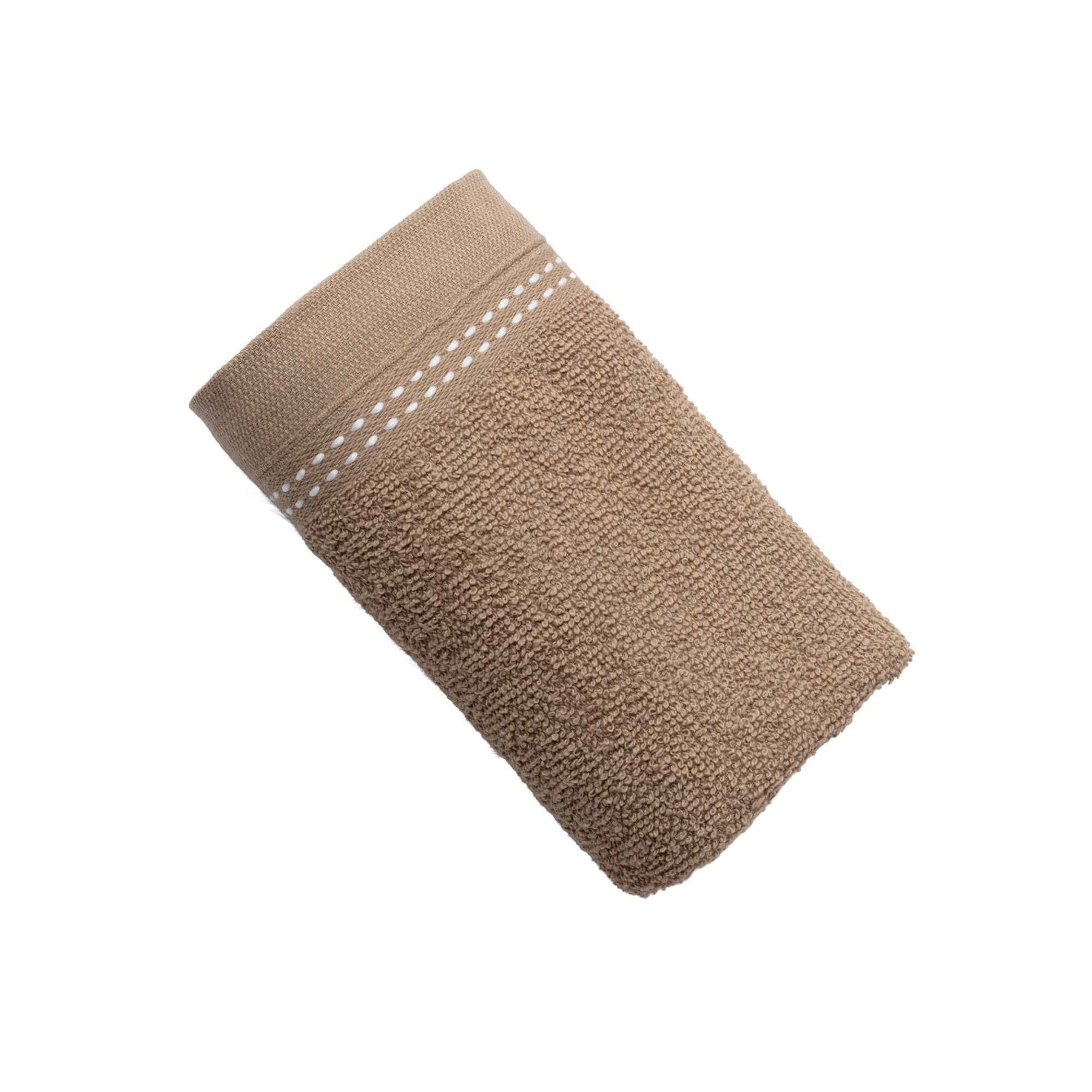 Toalla de Manos Glaceado 40x65cm 350gr Café