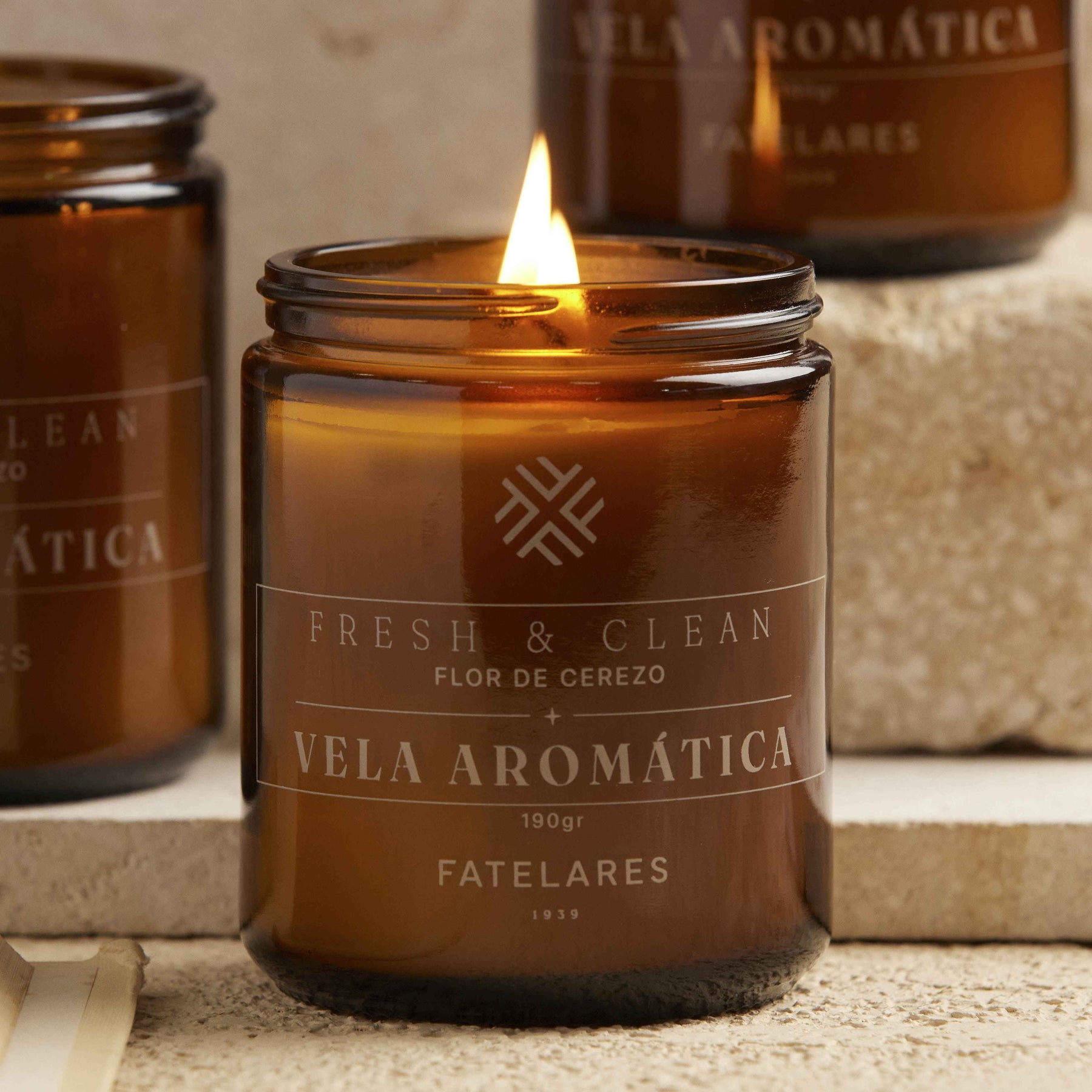 Vela Aromática 190g Fresh & Clean