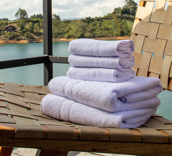 Toalla de Manos Menta 40x60cm Blanco 400gr