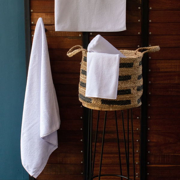 Toalla de Manos Institucional 50x90cm Blanco 550gr