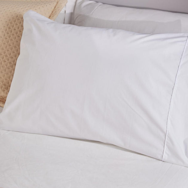 Funda de Almohada de  200 Hilos 52x75 cm Blanco