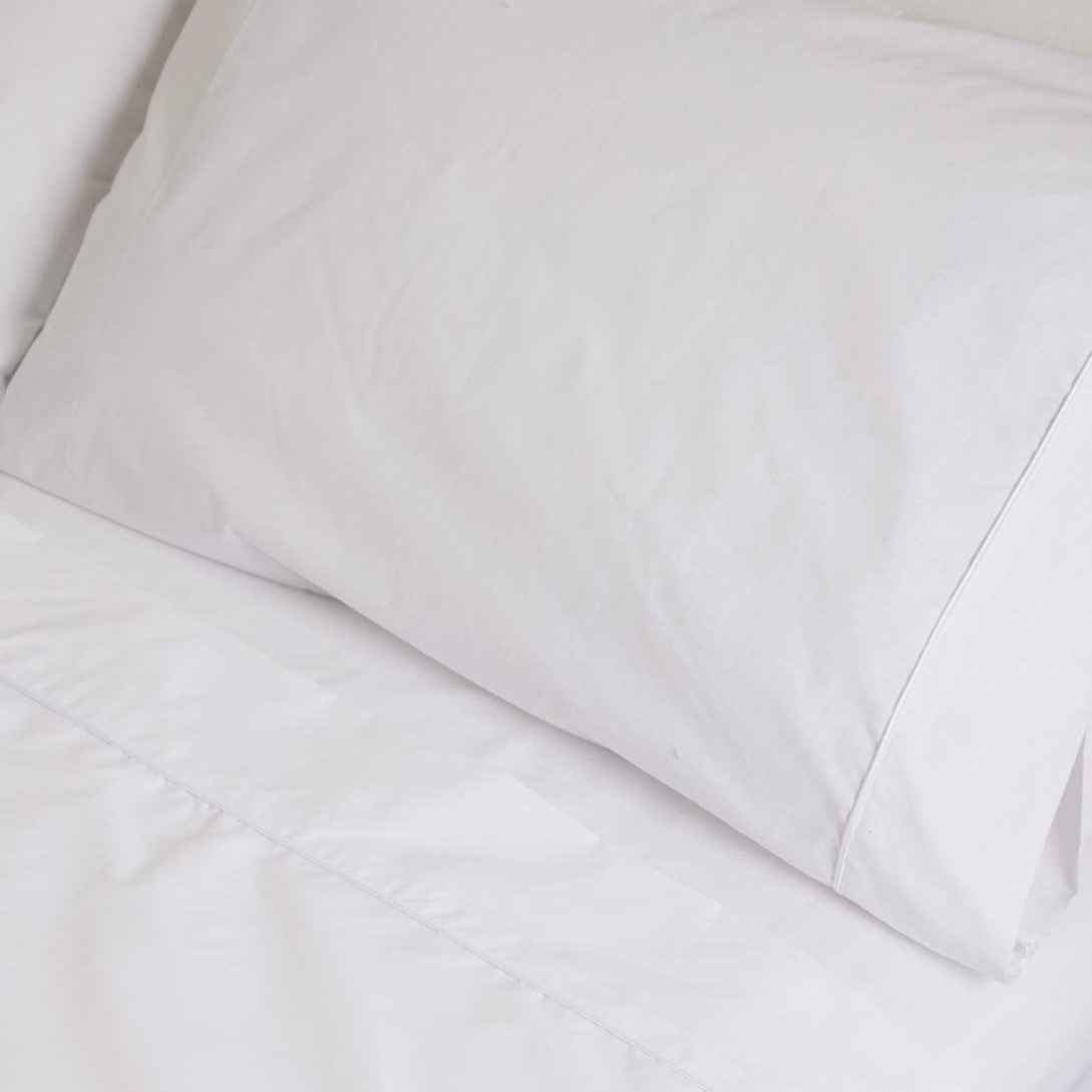 Funda de Almohada de 250 Hilos Blanco
