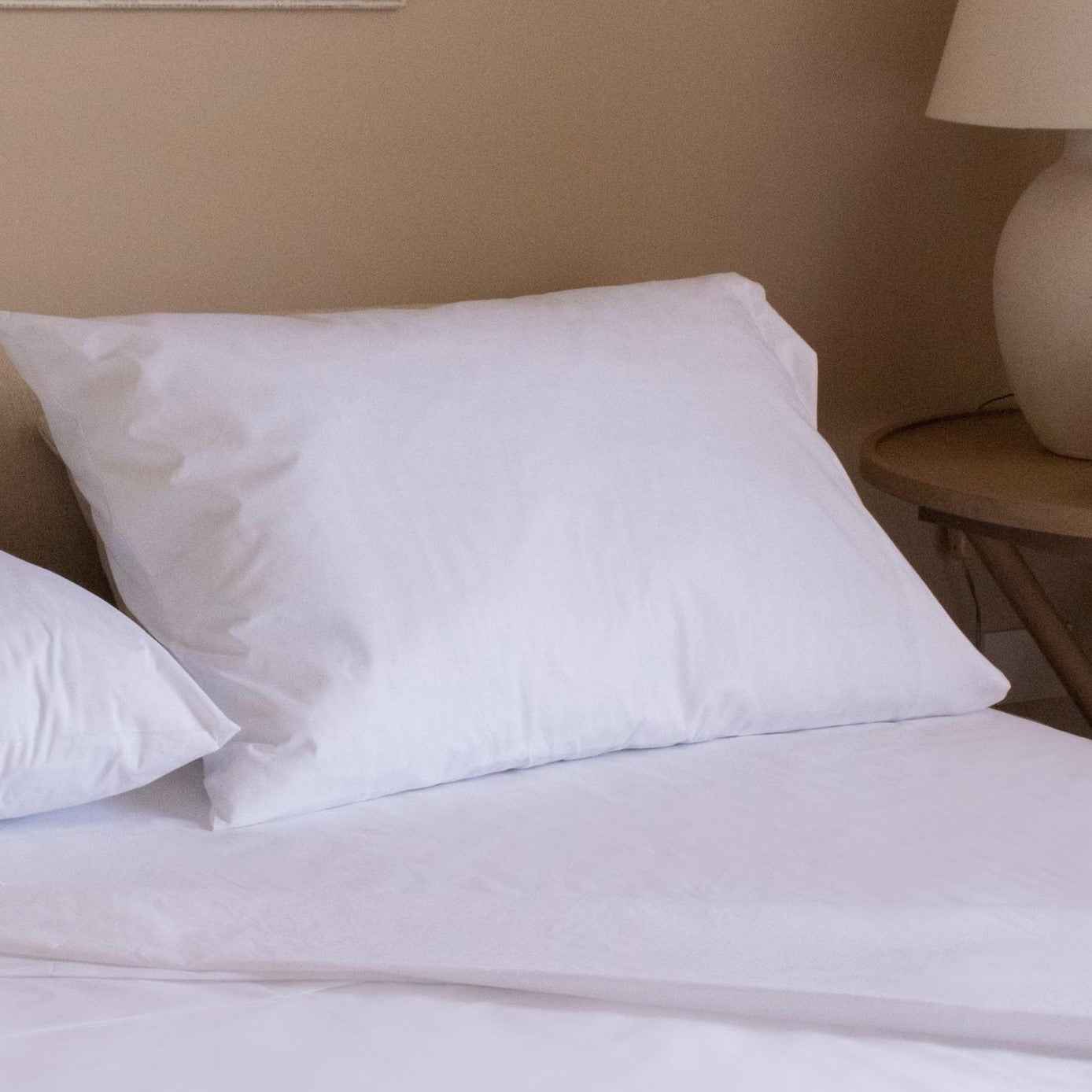 Funda de Almohada de 150 Hilos 52x75 cm Blanco