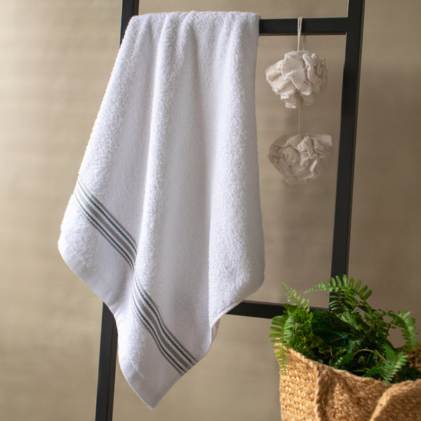 Toalla de Cuerpo Mati 70x140cm Blanco 450gr