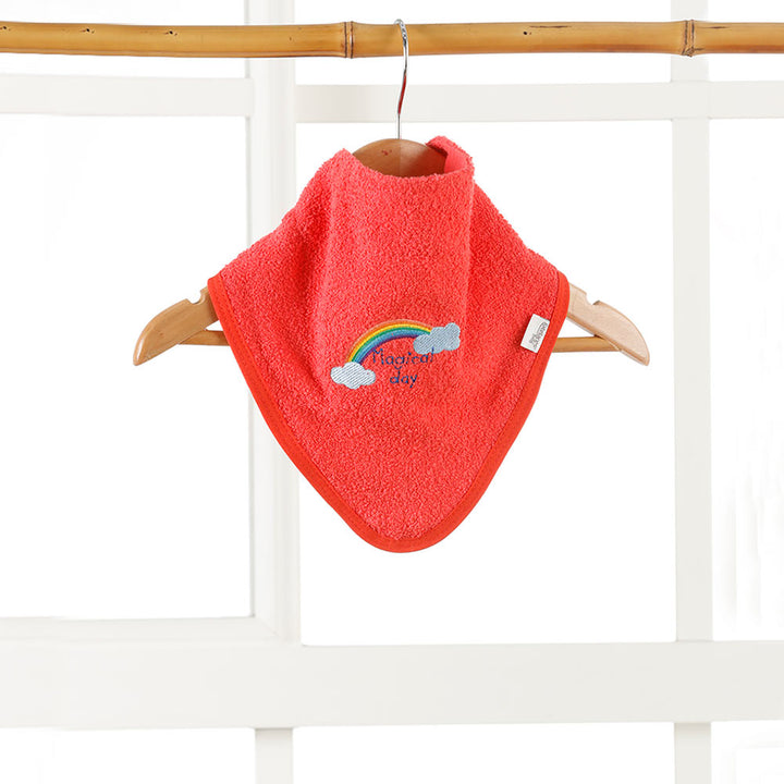 Babero Baby bordado Coral