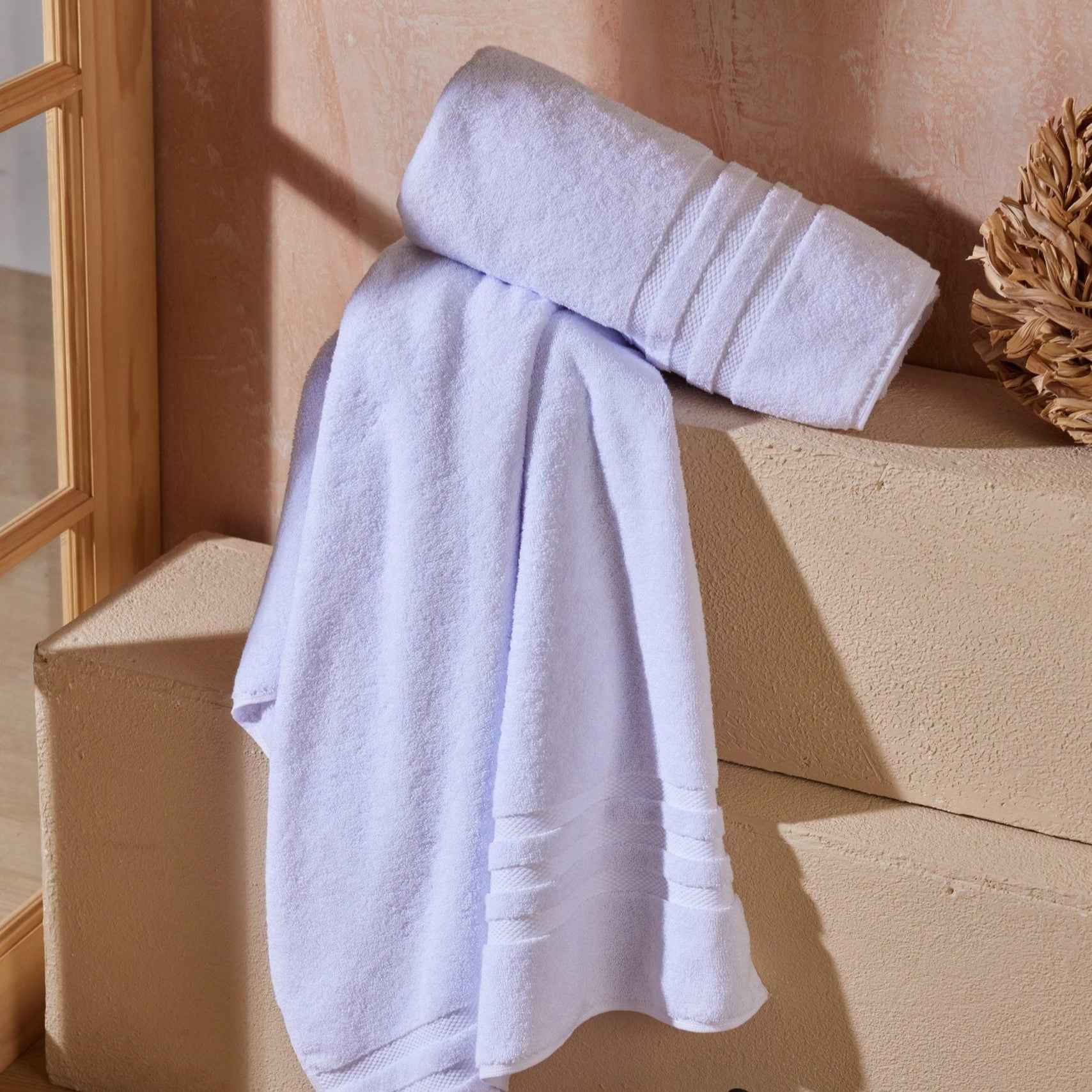 Toalla de Manos Canastilla 50x90cm Blanco 620gr